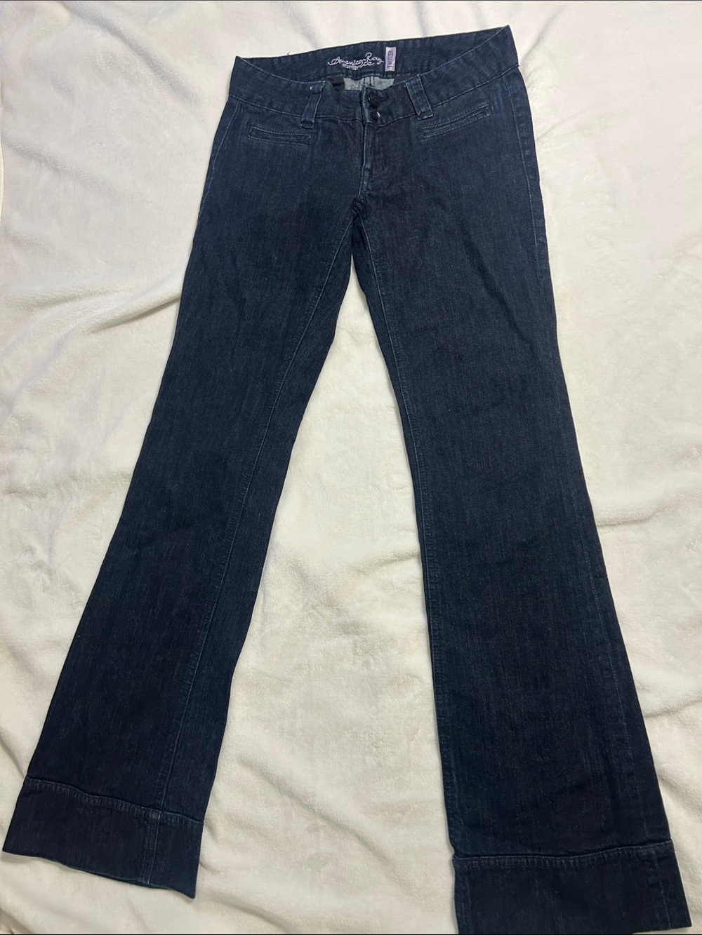Y2K American Rag Dark trouser Jeans